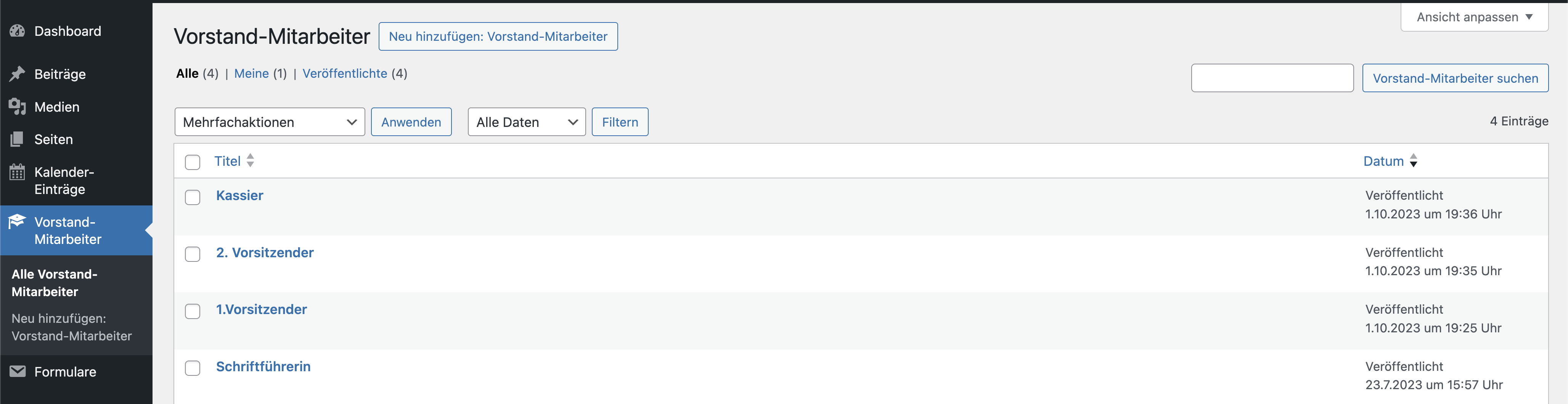 Nabu Backend Dashboard